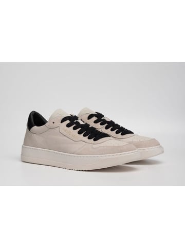 Replay Leren sneakers beige