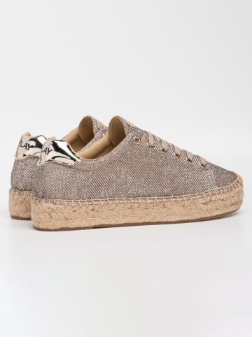 Replay Sneakersy w kolorze złoto-beżowym