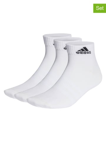 adidas 3er-Set: Sportsocken in Weiß