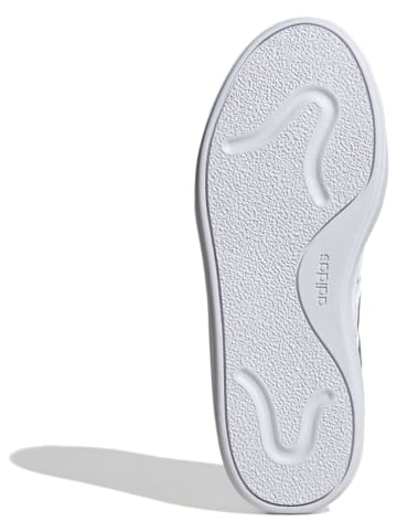 adidas Sneakers "Courtblock" wit/zilverkleurig