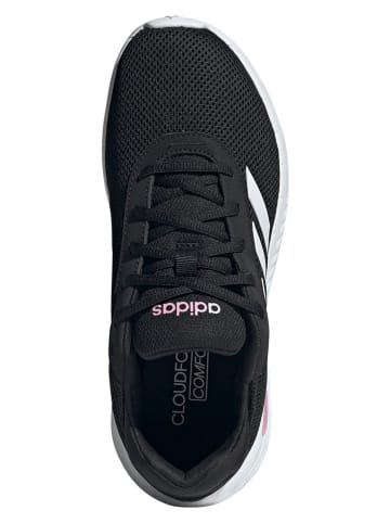 adidas Buty "Cloudfoam Comfy" w kolorze czarno-białym do biegania