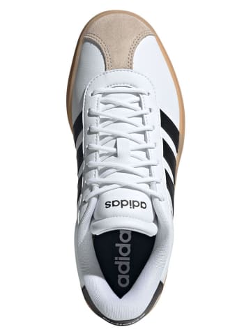 adidas Leder-Sneakers "Court Bold" in Weiß/ Schwarz