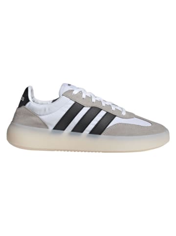 adidas Leder-Sneakers "Barreda Decode" in Beige/ Schwarz/ Weiß