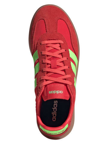 adidas Skórzane sneakersy "Barreda Decode" w kolorze czerwono-zielonym