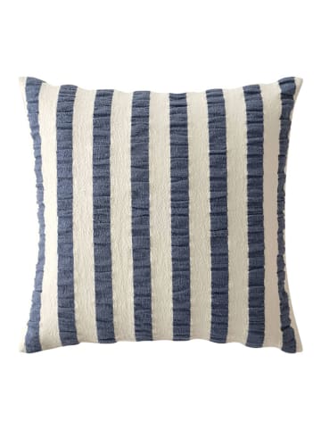 Jotex Poszewka "Seera" w kolorze kremowo-niebieskim na poduszkę