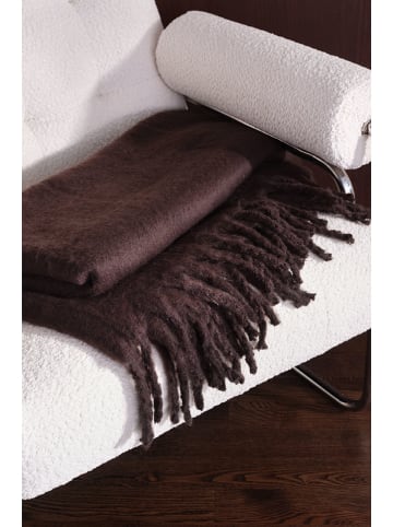 Jotex Narzuta "Sara" w kolorze brązowym