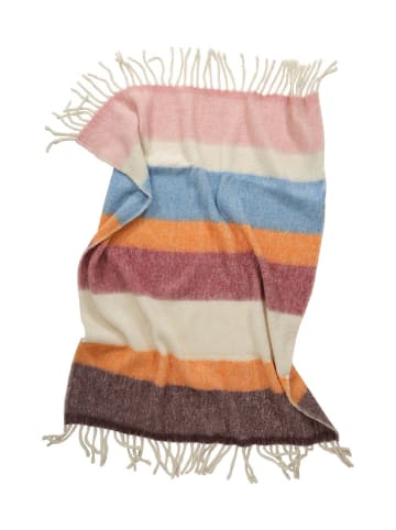 Jotex Wełniana narzuta "Olof" ze wzorem