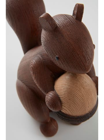 Jotex Dekofigur ''Ace Squirrel'' in Braun - (B)8,5 x (H)16,5 x (T)18,9 cm