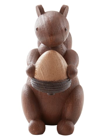 Jotex Dekofigur ''Ace Squirrel'' in Braun - (B)8,5 x (H)16,5 x (T)18,9 cm