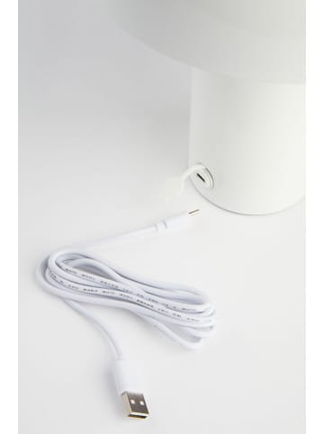 Jotex LED-Tischleuchte ''Ragge'' in Weiß - (H)24 x Ø 20 cm