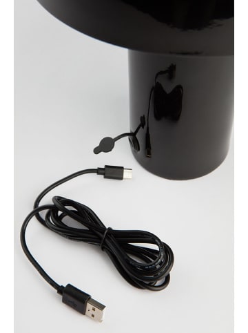 Jotex LED-Tischleuchte ''Ragge'' in Schwarz - (H)24 x Ø 20 cm