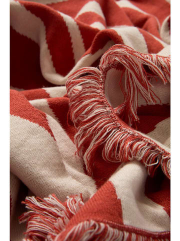 Jotex Narzuta "Zia" w kolorze kremowo-pomarańczowym