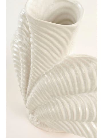 Jotex Vaas "Jonny" wit - (B)40 x (H)34.5 x (D)19 cm
