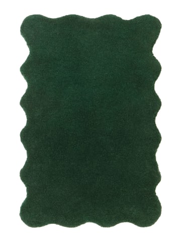 Jotex Wełniana wycieraczka "Vivi" w kolorze zielonym