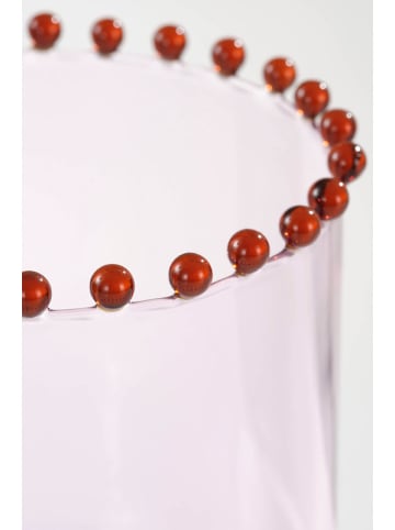 Jotex Windlicht ''Viola'' in Rosa - (H)13 x Ø 12 cm