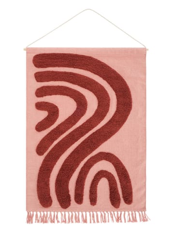 Jotex Wandteppich ''Milly'' in Rosa/ Rot