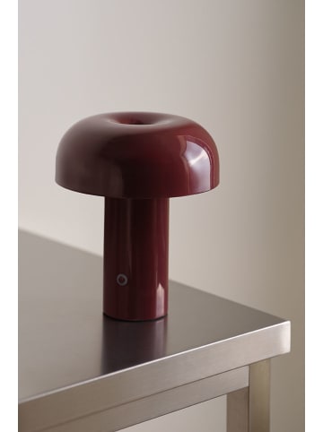 Jotex Ledtafellamp "Ragge" rood - (H)24 x Ø 20 cm