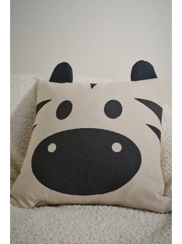 Jotex Kussen "Zebra" crème/zwart