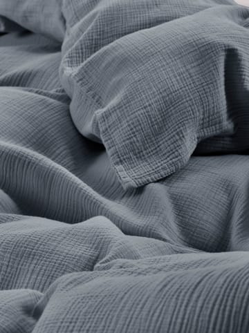 Jotex Dekbedovertrek "Amilia" blauwgrijs