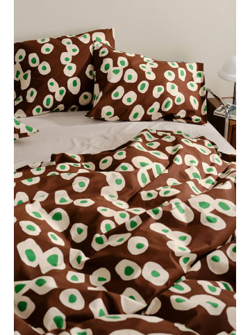 Jotex Dekbedovertrek "Ovo" bruin