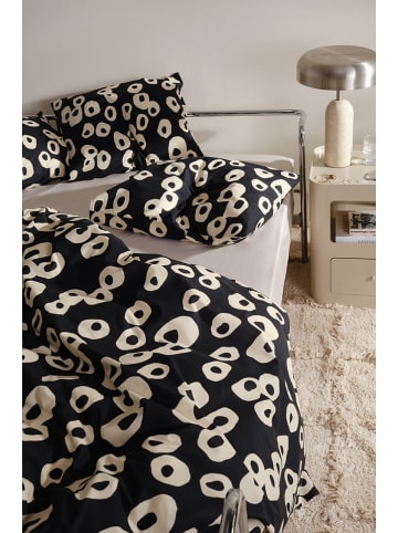 Jotex Poszwa "Ovo" w kolorze czarnym na kołdrę