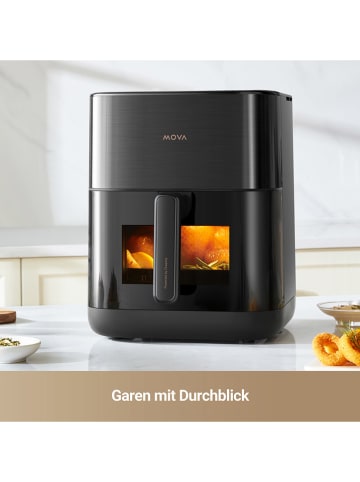 Mova Heißluftfritteuse in Schwarz