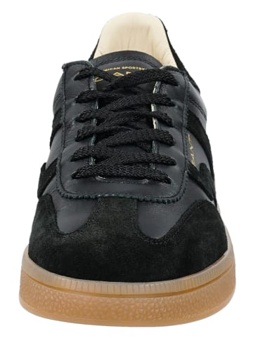 GANT Footwear Leder-Sneakers "Cuzima" in Schwarz