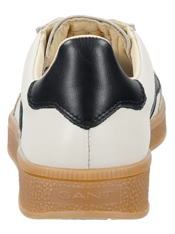 GANT Footwear Skórzane sneakersy "Cuzima" w kolorze kremowym