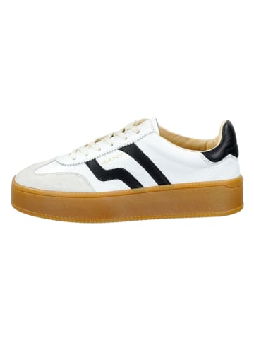 GANT Footwear Leder-Sneakers "Cuzmani" in Weiß
