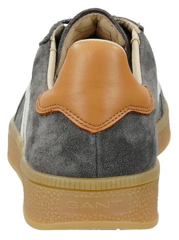 GANT Footwear Skórzane sneakersy "Cuzima" w kolorze szarym