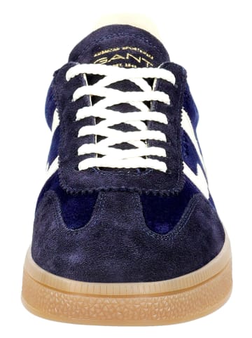 GANT Footwear Leder-Sneakers "Cuzima" in Dunkelblau