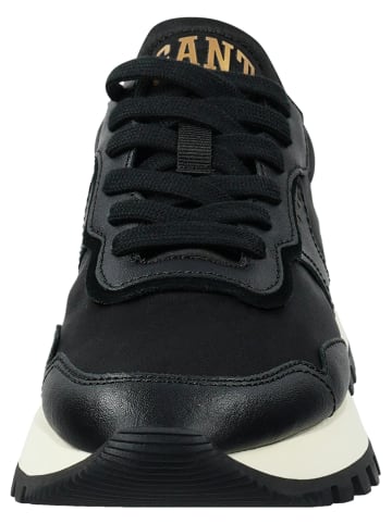 GANT Footwear Skórzane sneakersy "Caffay" w kolorze czarnym