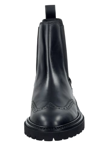 GANT Footwear Skórzane sztyblety "Ivyhill" w kolorze czarnym