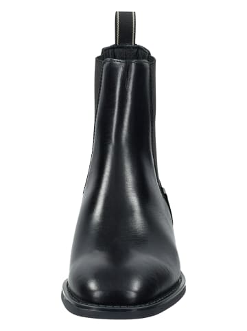 GANT Footwear Skórzane sztyblety "Fayy" w kolorze czarnym