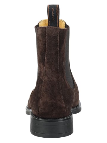 GANT Footwear Leren chelseaboots "Fayy" bruin