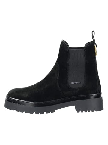 GANT Footwear Leder-Chelsea-Boots "Aligrey" in Schwarz