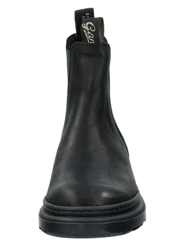 GANT Footwear Skórzane sztyblety "Timbly" w kolorze czarnym