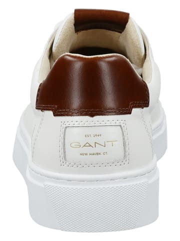 GANT Footwear Skórzane sneakersy "McJulien" w kolorze białym
