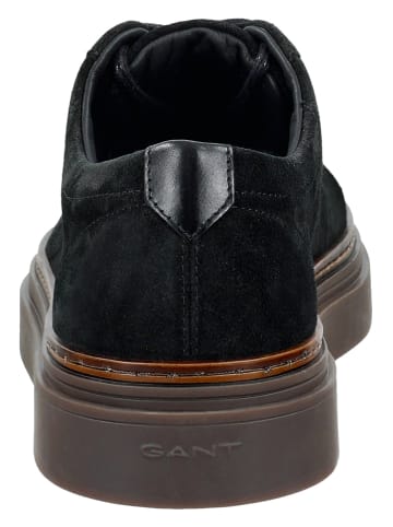 GANT Footwear Skórzane trzewiki "Kinzoon" w kolorze czarnym