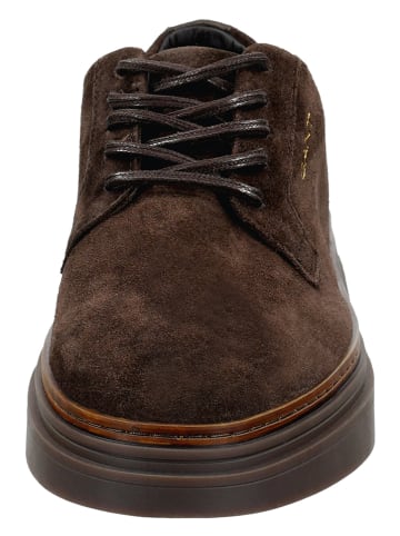 GANT Footwear Leren veterschoenen "Kinzoon" bruin