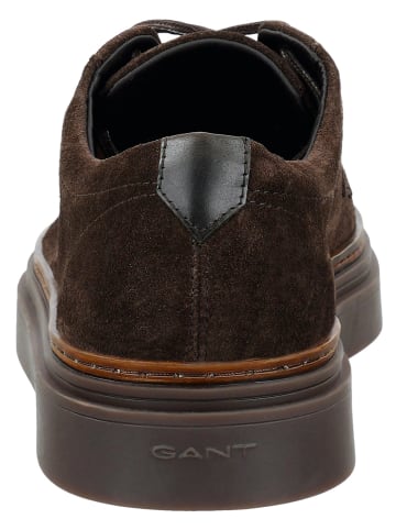 GANT Footwear Skórzane trzewiki "Kinzoon" w kolorze brązowym