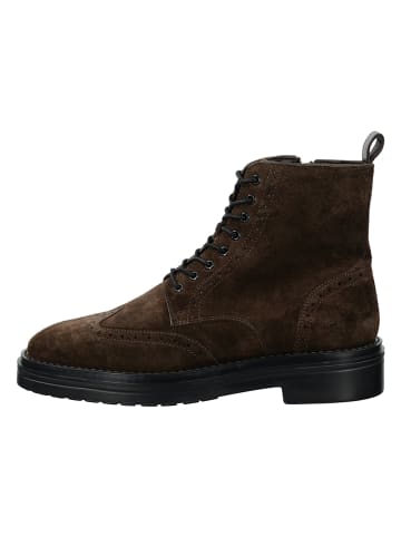 GANT Footwear Leren boots "Boggar" bruin