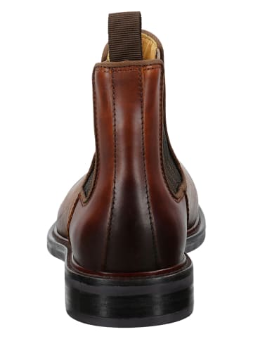 GANT Footwear Skórzane sztyblety "St Fairkon" w kolorze jasnobrązowym
