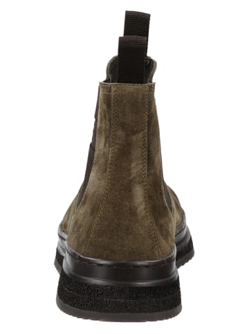 GANT Footwear Skórzane sztyblety "Blistown" w kolorze brązowym