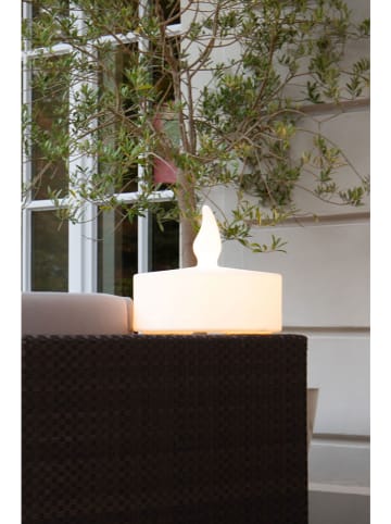 8 seasons LED-Dekoleuchte "Tealight" in Weiß - (H)30 x  Ø 38,5 cm