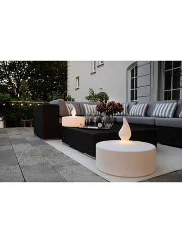 8 seasons Decoledlamp "Tealight" wit - (H)50 x  Ø 58,5 cm