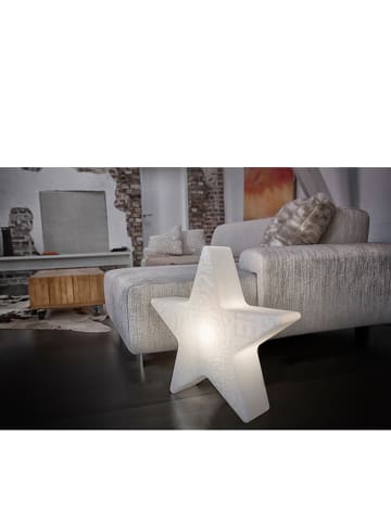 8 seasons LED-Solardekoleuchte "Shining Star - Merry Christmas" mit Farbwechsel - Ø 60 cm