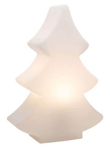 8 seasons Decoledlamp "Shining Tree" wit - (B)28 x (H)40 cm
