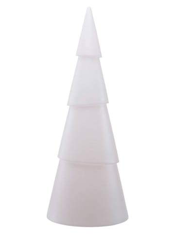 8 seasons Decoledlamp "Shining Tree" wit - (H)55 x Ø 21 cm