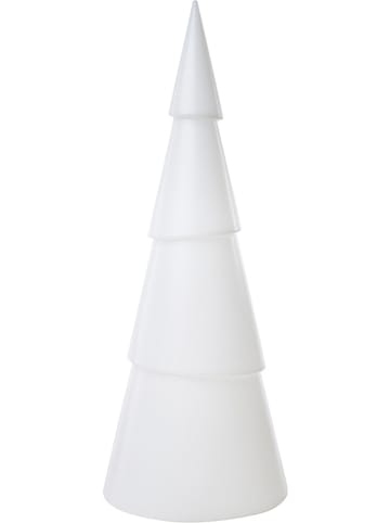 8 seasons Dekoracyjna lampa solarna LED w kolorze białym - wys. 55 cm